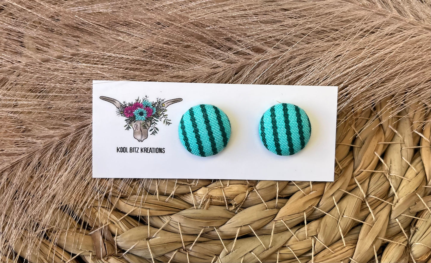 15mm Fabric Button Stud