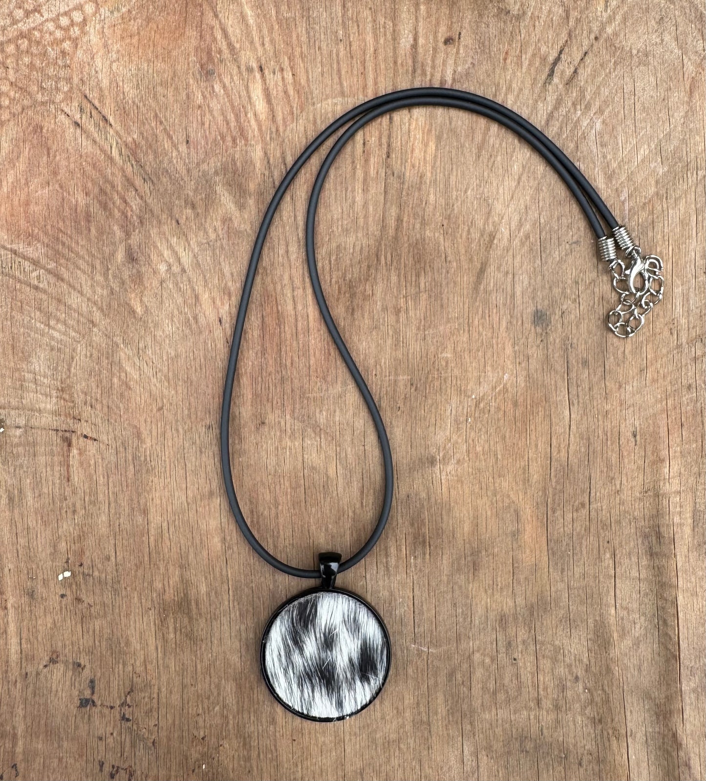 Cowhide Necklace