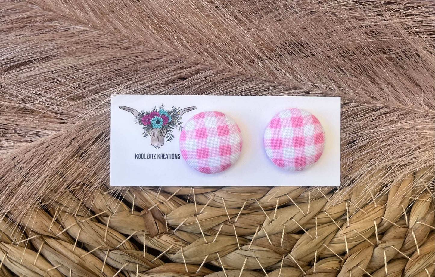 19mm Fabric Button Stud