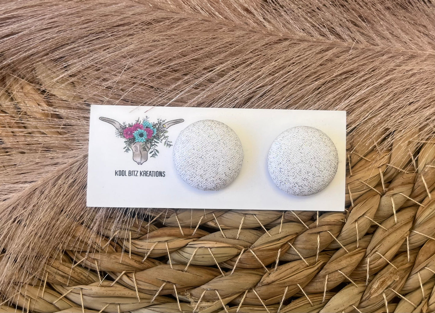 19mm Fabric Button Stud