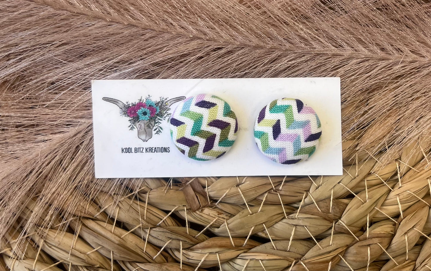 19mm Fabric Button Stud