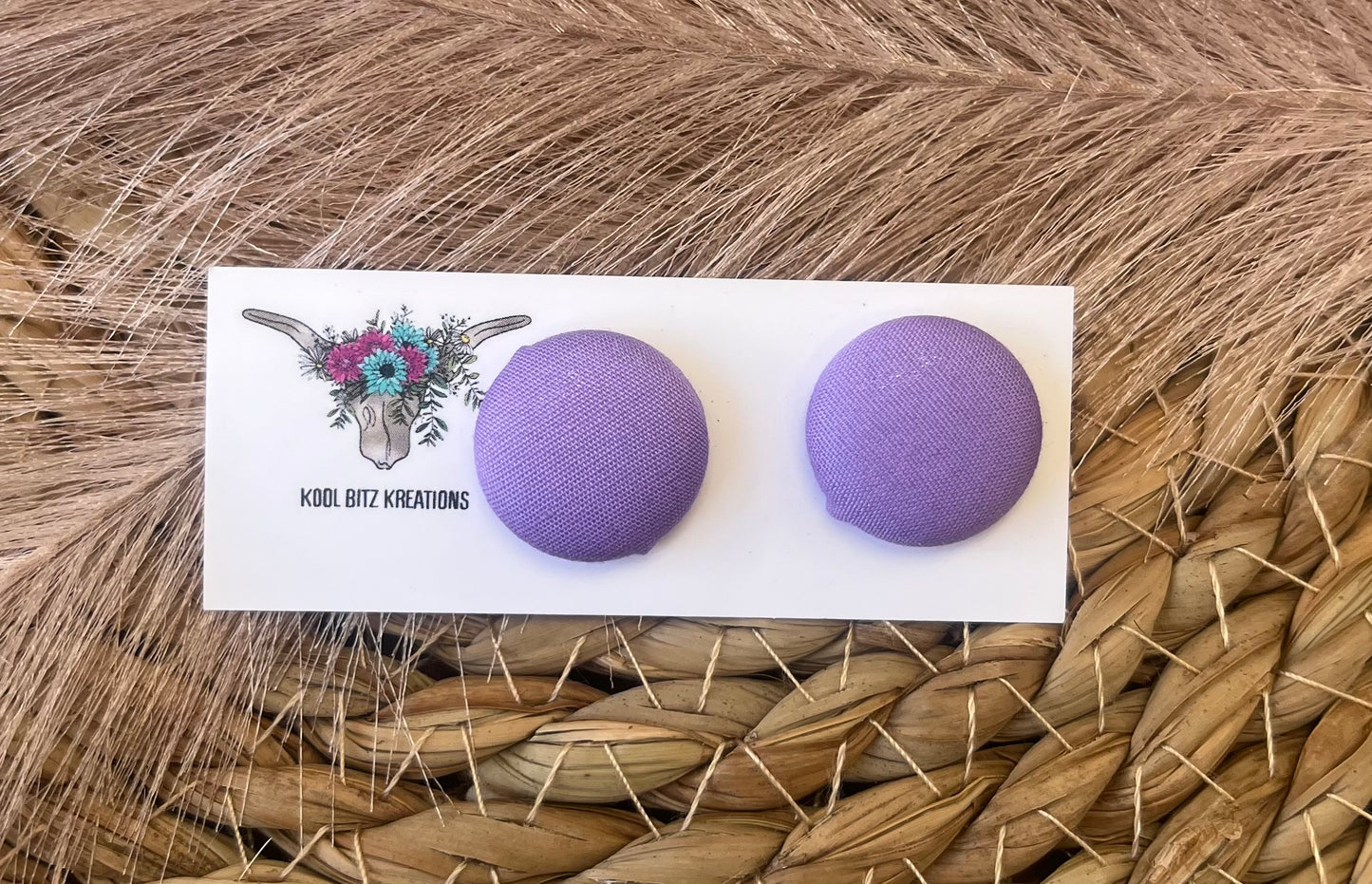 19mm Fabric Button Stud