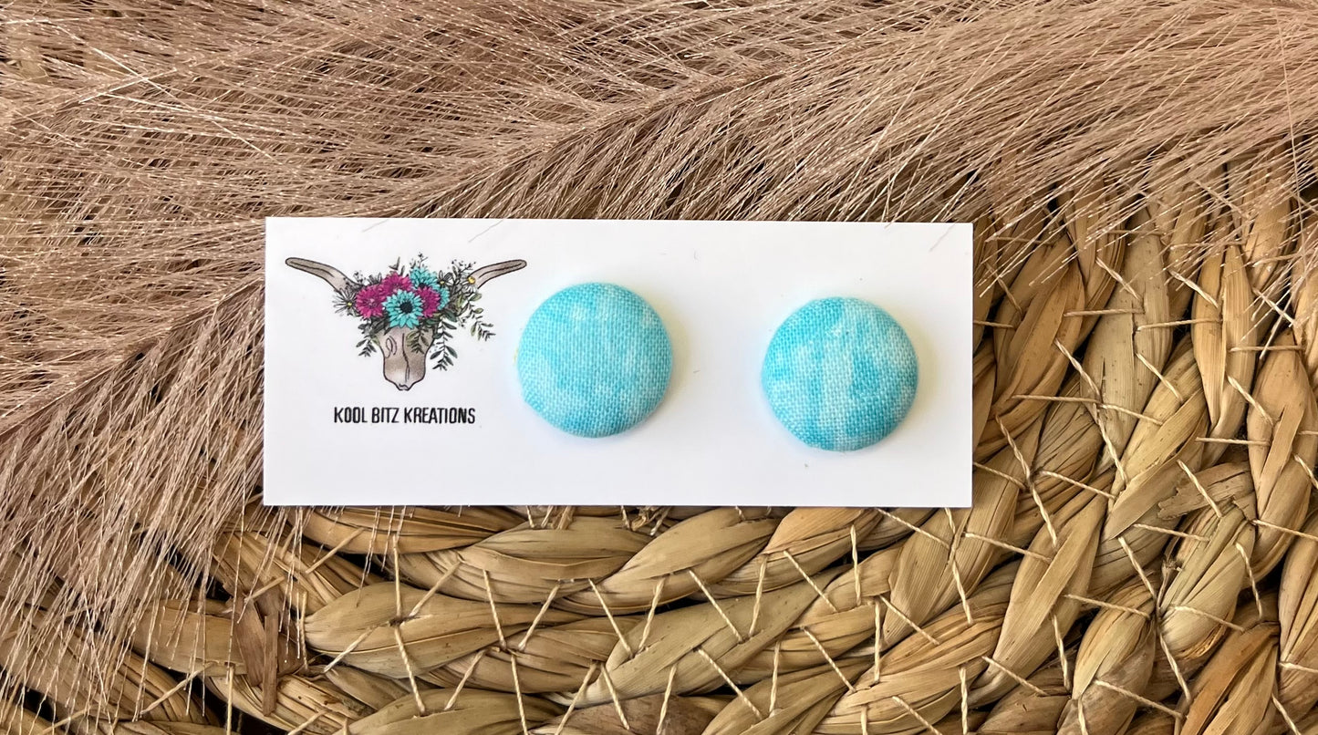 15mm Fabric Button Stud