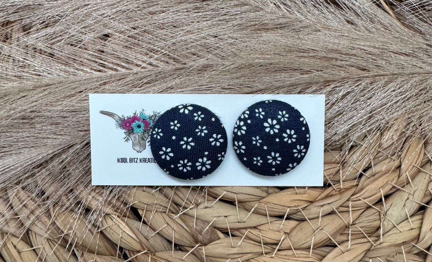 23mm Fabric Button Stud