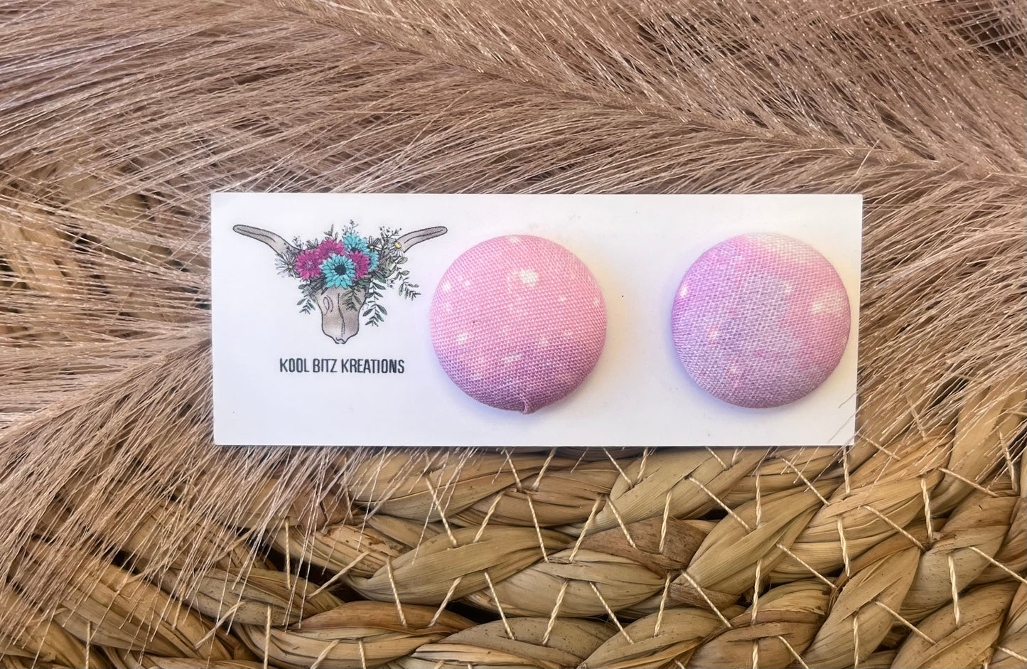 19mm Fabric Button Stud