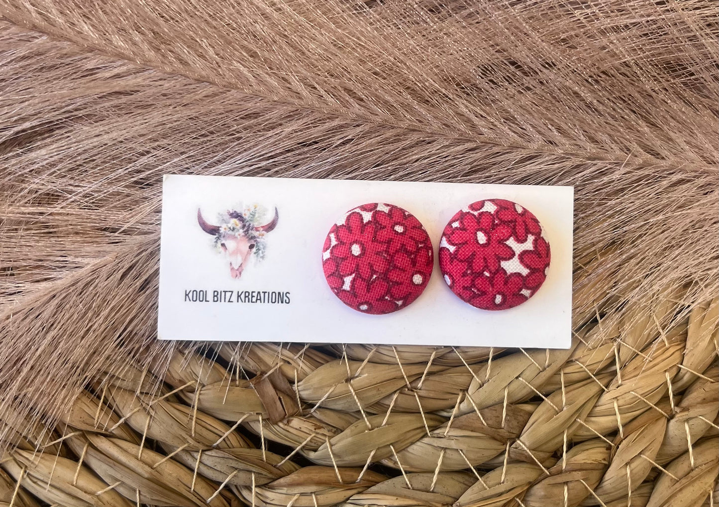 19mm Fabric Button Stud