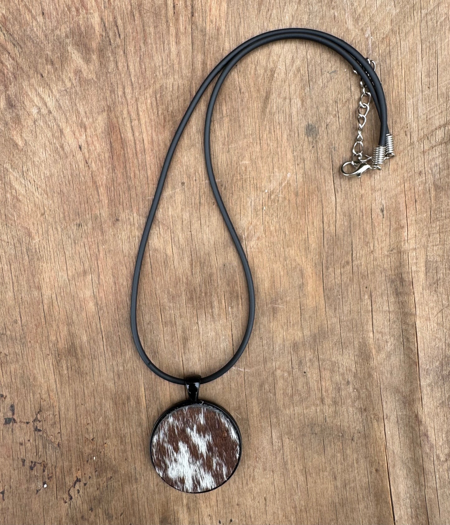 Cowhide Necklace