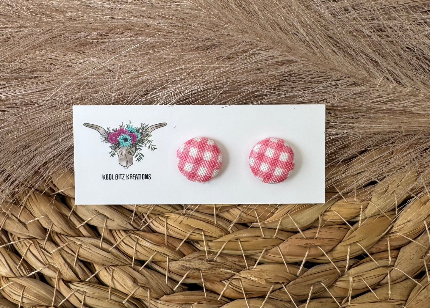 12mm Fabric Button Stud