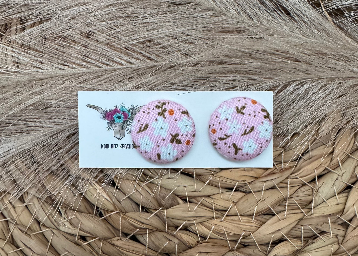 23mm Fabric Button Stud