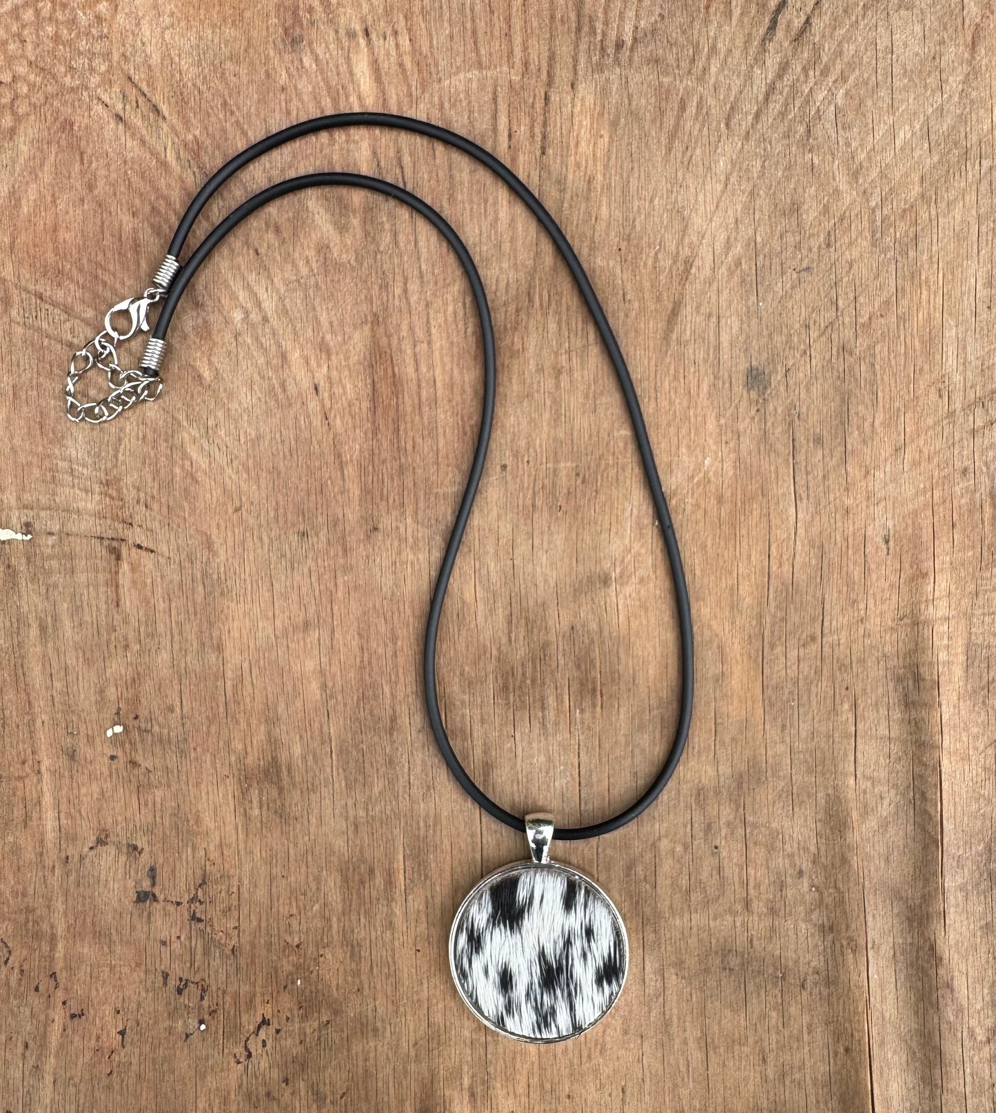 Cowhide Necklace