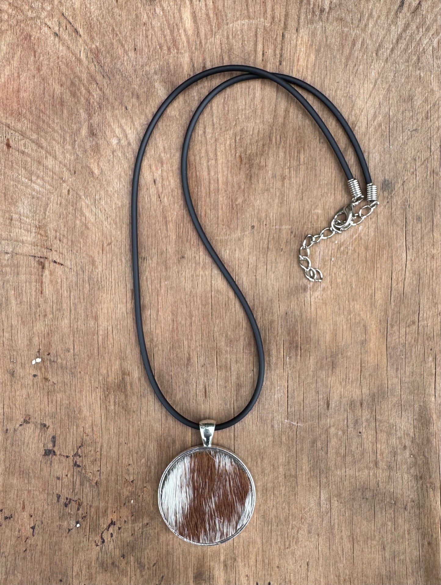 Cowhide Necklace