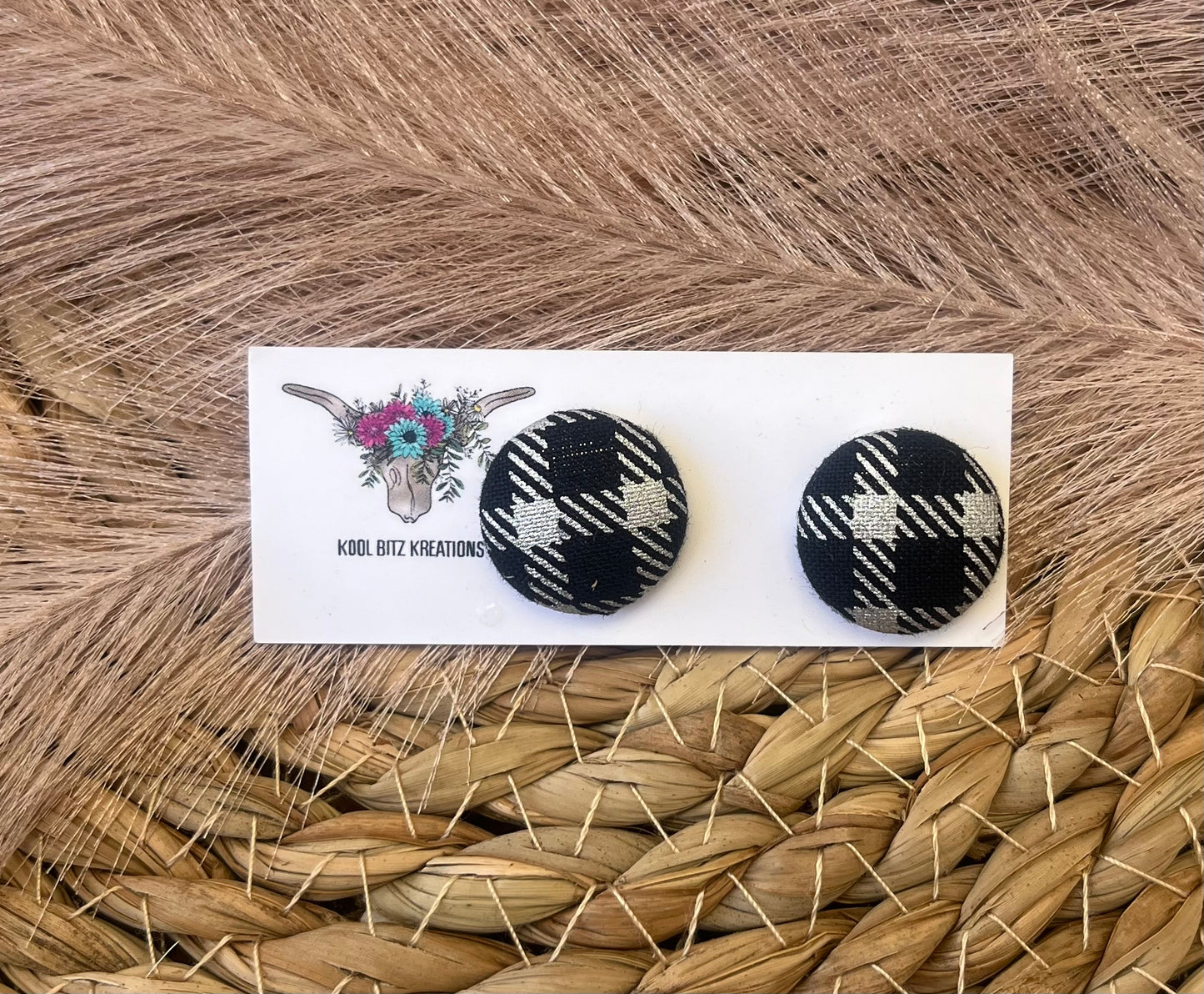 19mm Fabric Button Stud
