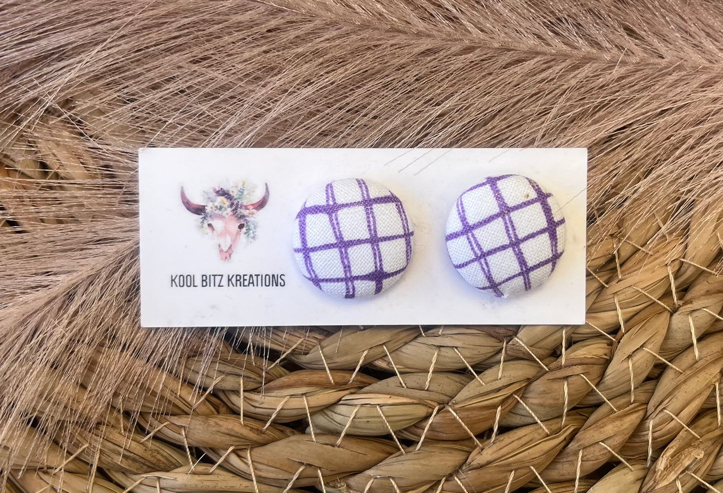 19mm Fabric Button Stud