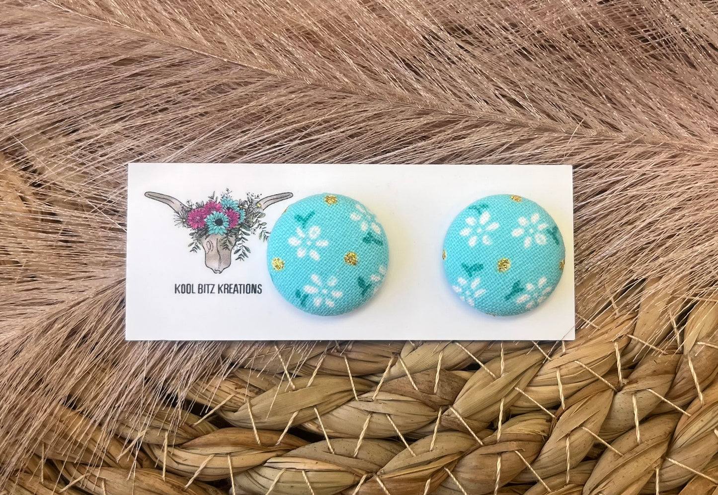 19mm Fabric Button Stud