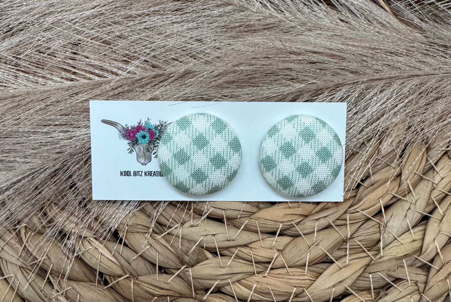 23mm Fabric Button Stud