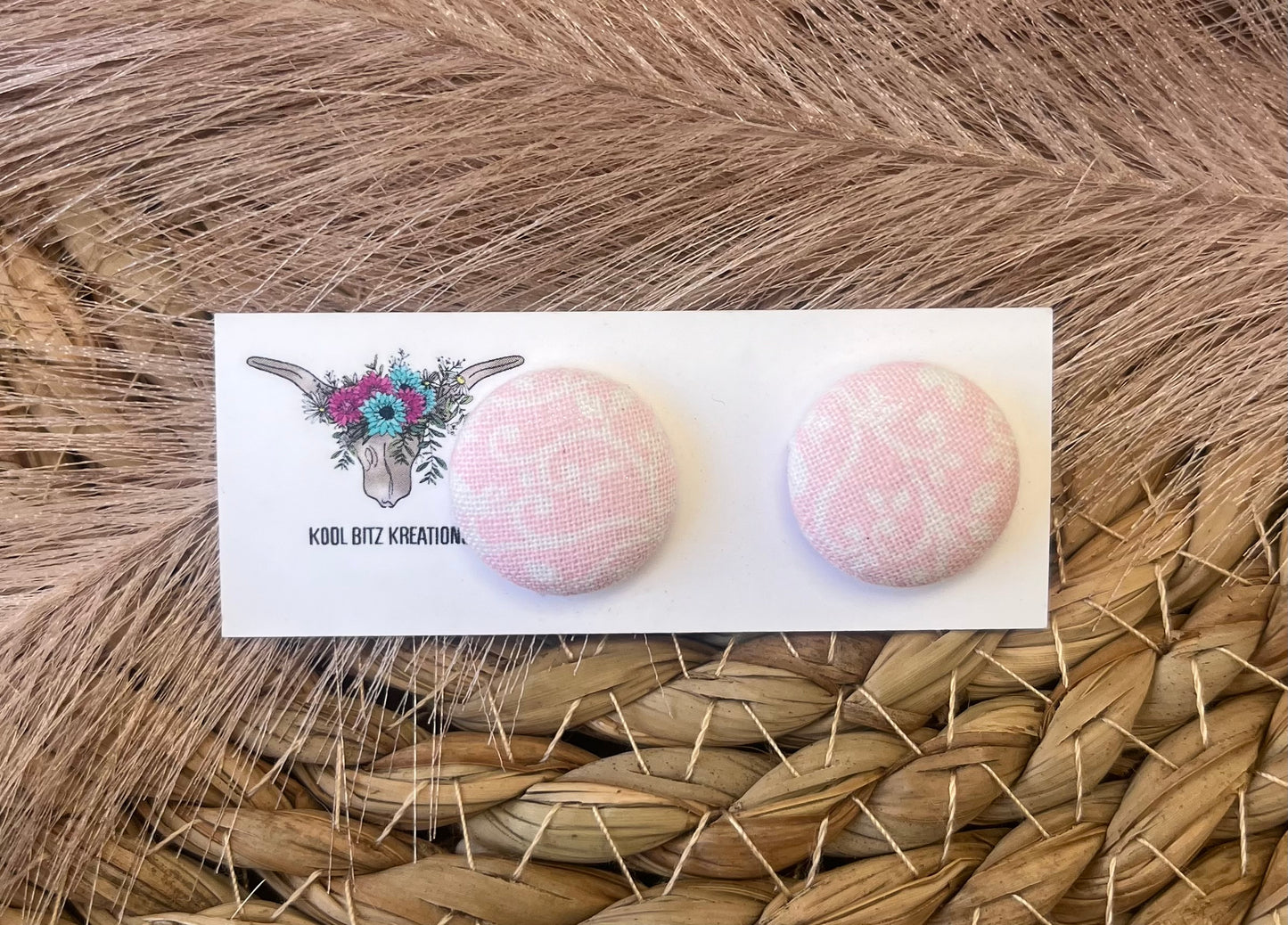 19mm Fabric Button Stud