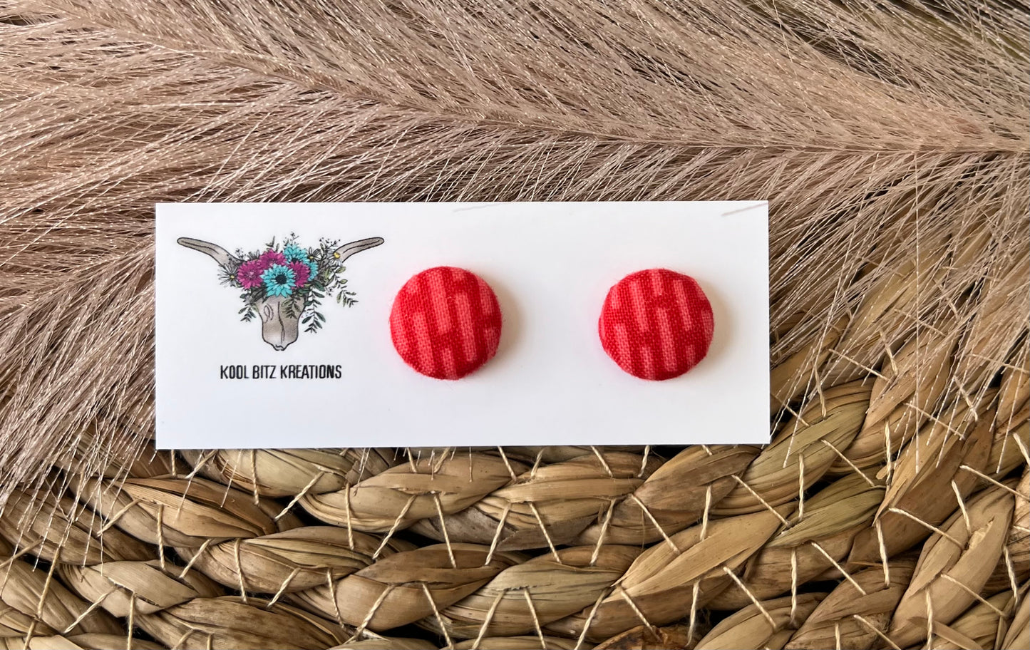12mm Fabric Button Stud