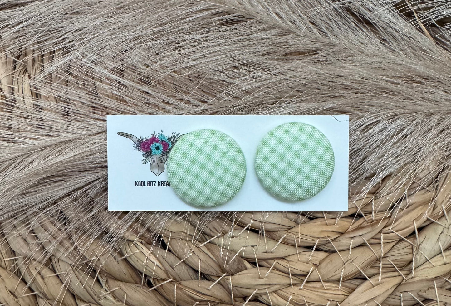 23mm Fabric Button Stud