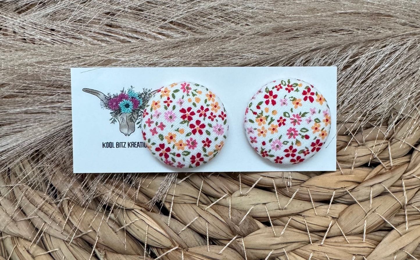 23mm Fabric Button Stud