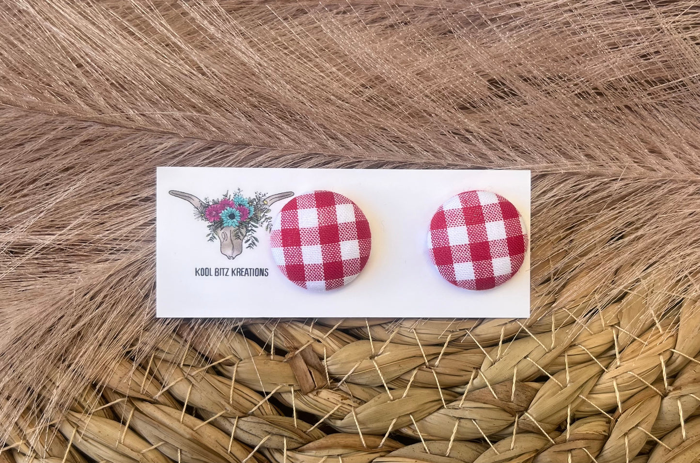 19mm Fabric Button Stud