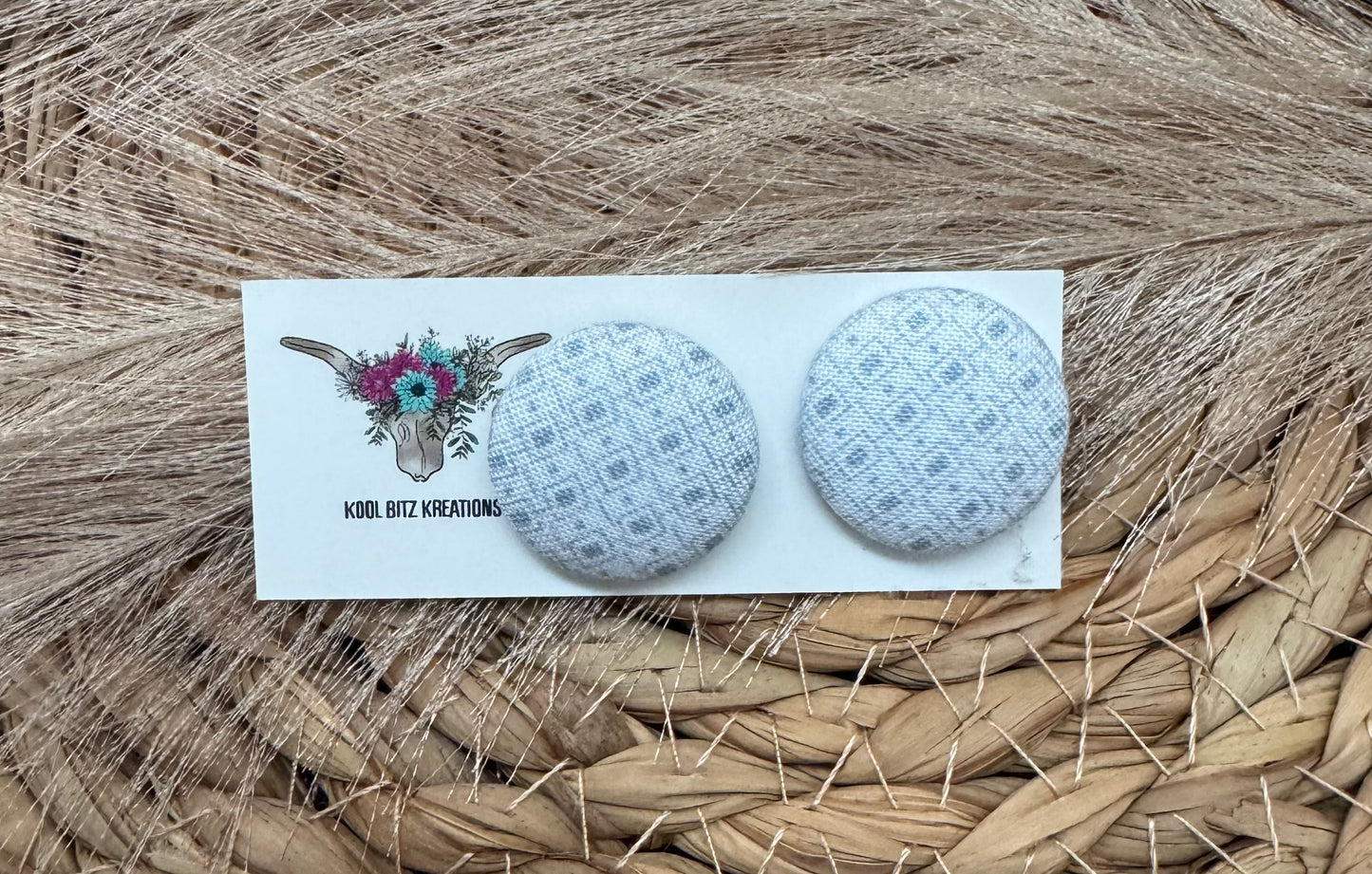 23mm Fabric Button Stud