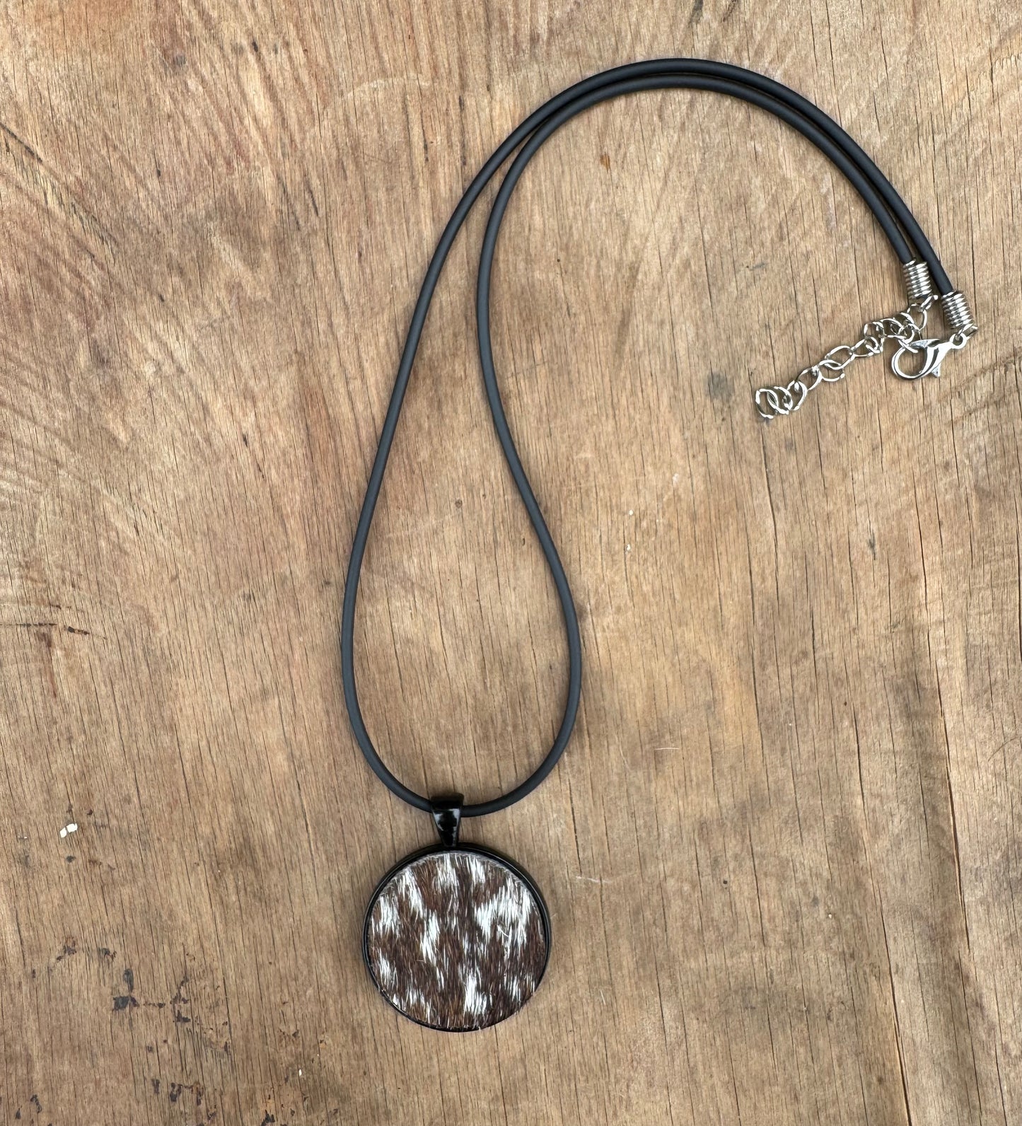 Cowhide Necklace