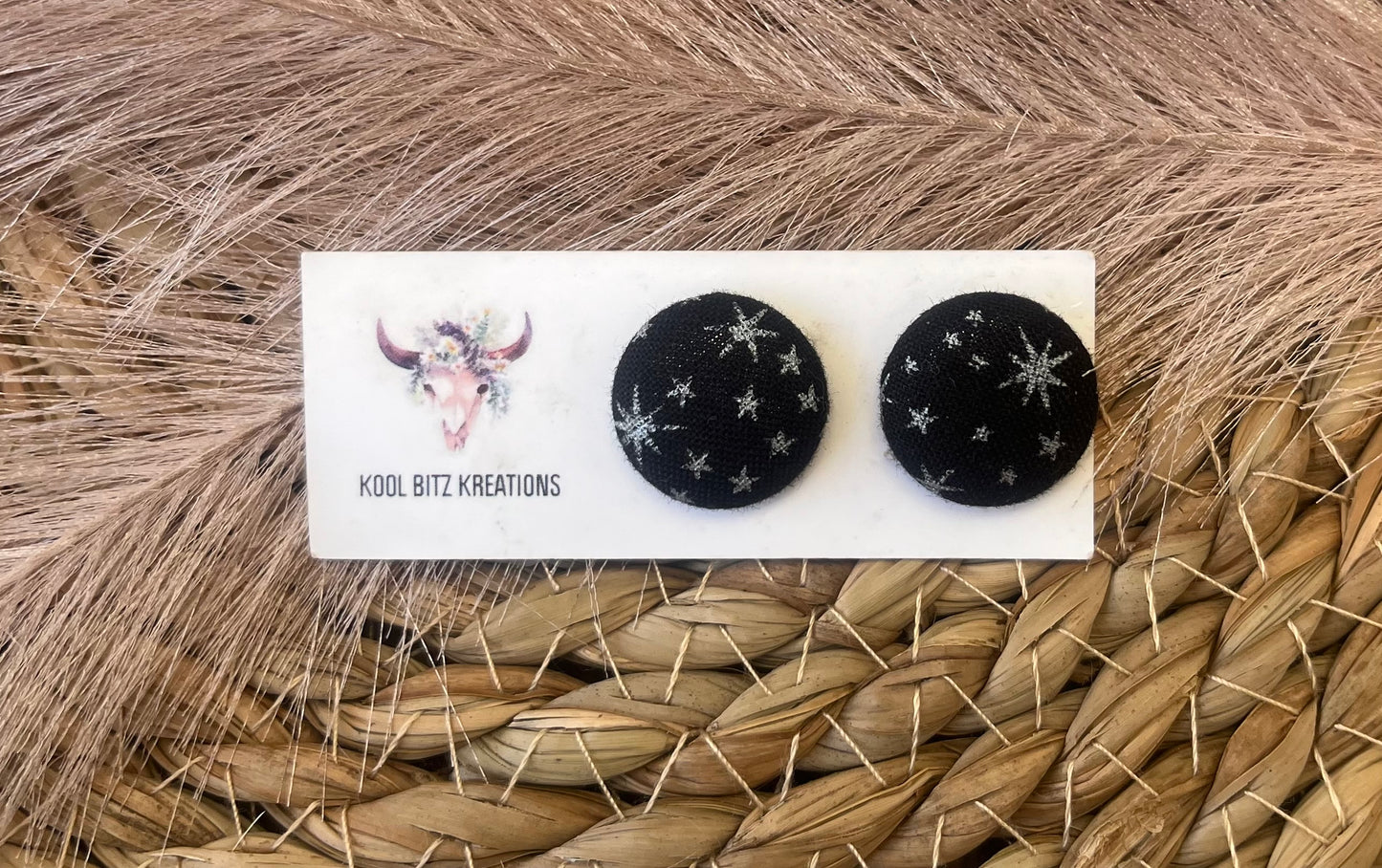 19mm Fabric Button Stud
