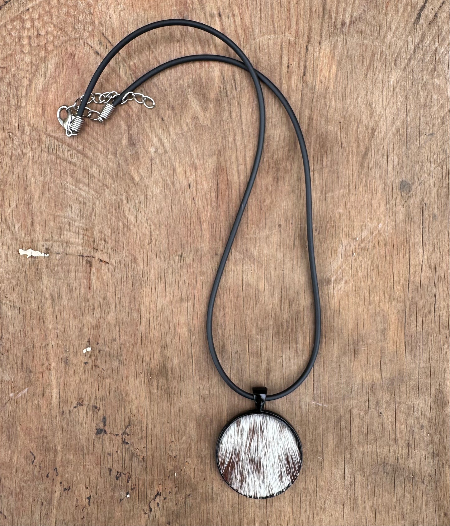 Cowhide Necklace
