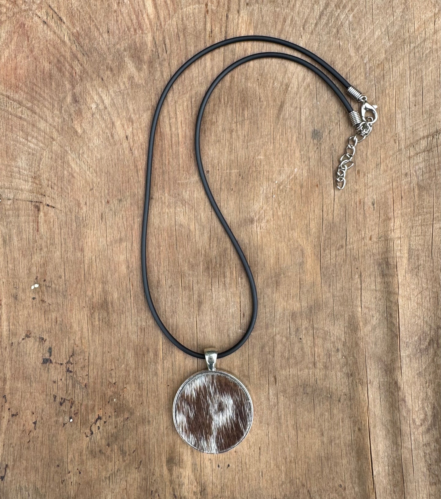 Cowhide Necklace