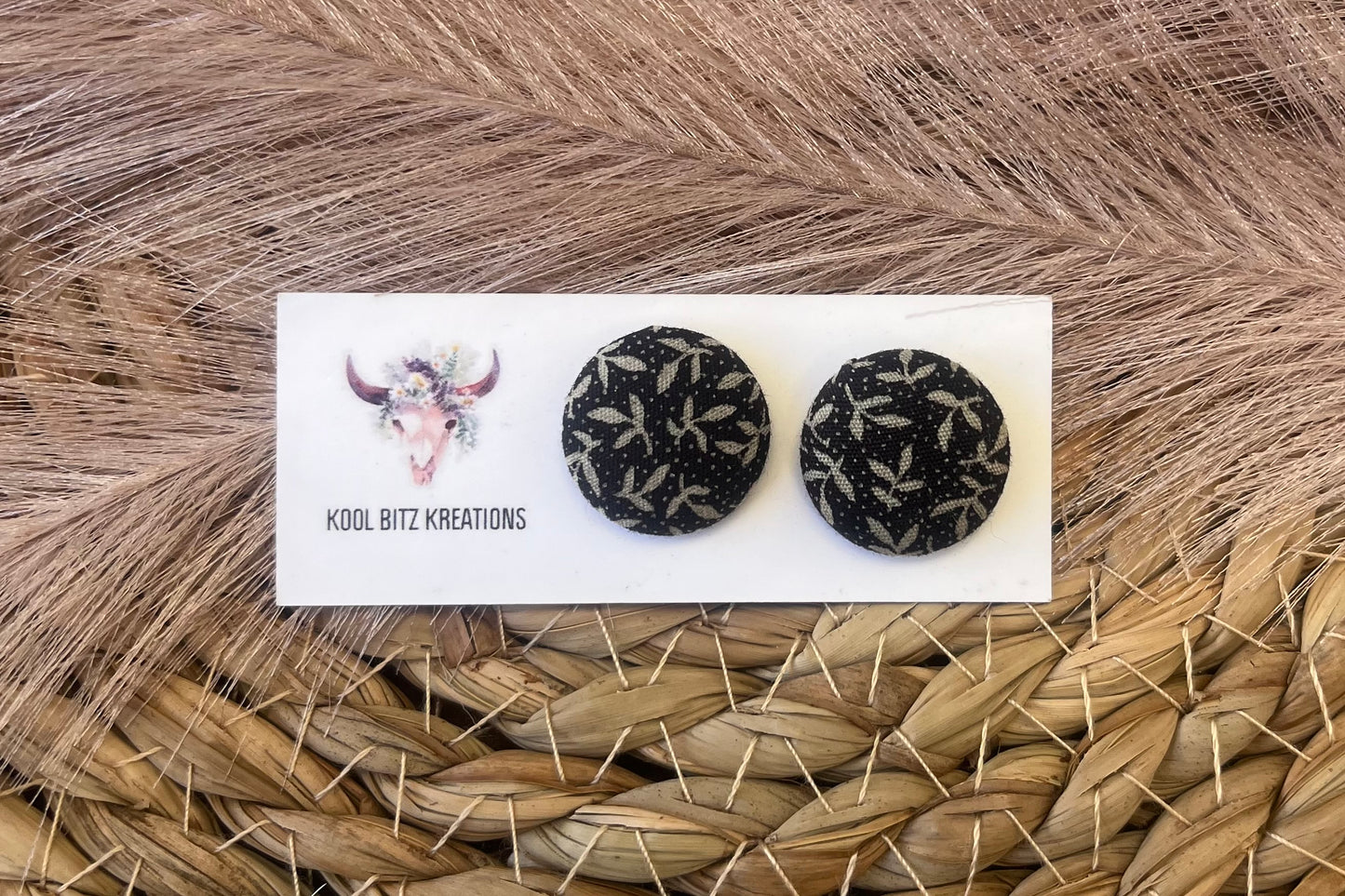 19mm Fabric Button Stud