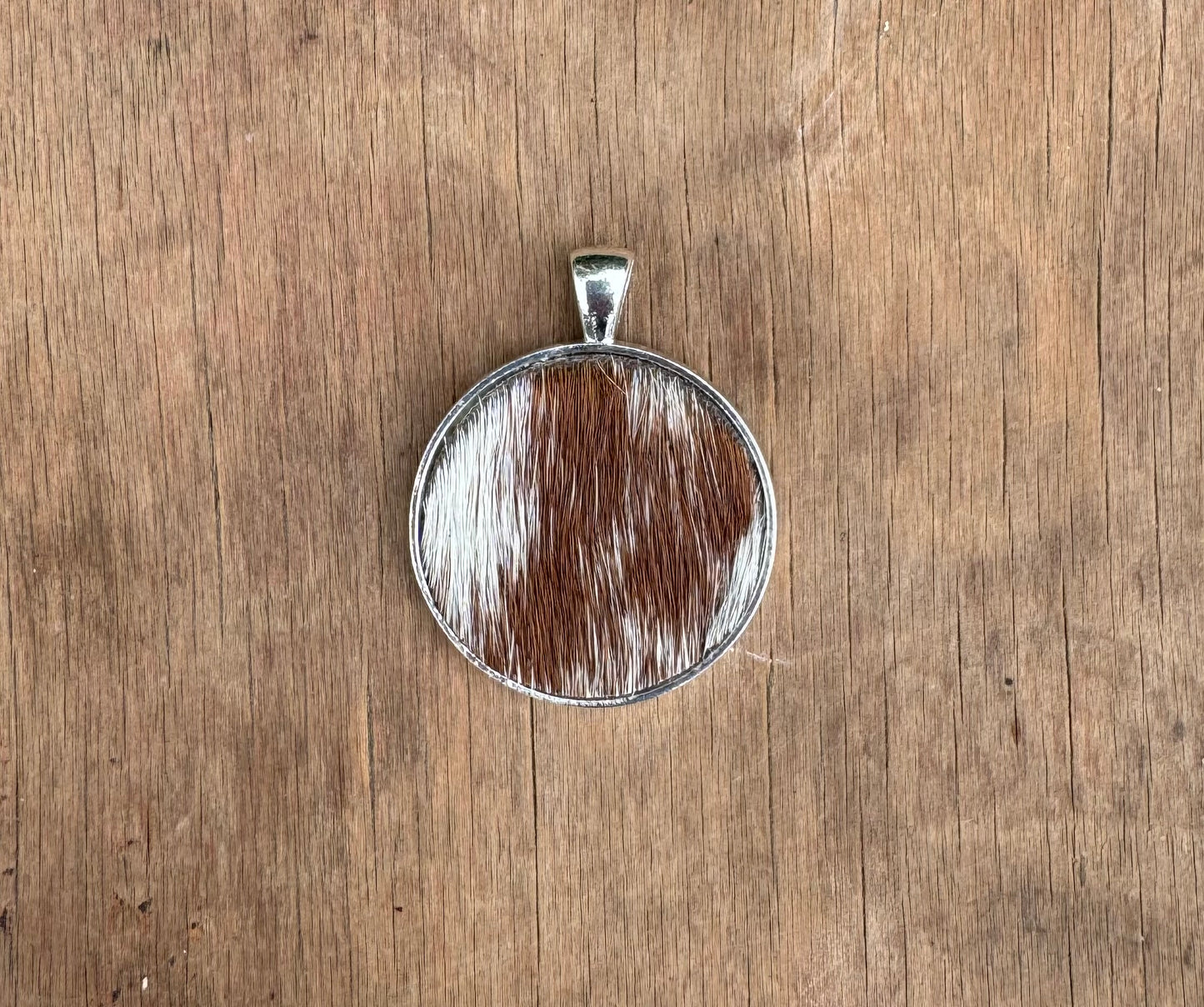 Cowhide Pendant