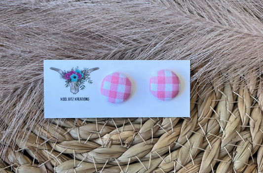 15mm Fabric Button Stud