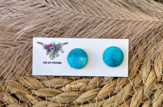 15mm Fabric Button Stud