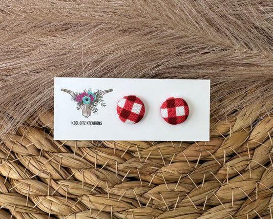 12mm Fabric Button Stud
