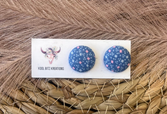 19mm Fabric Button Stud