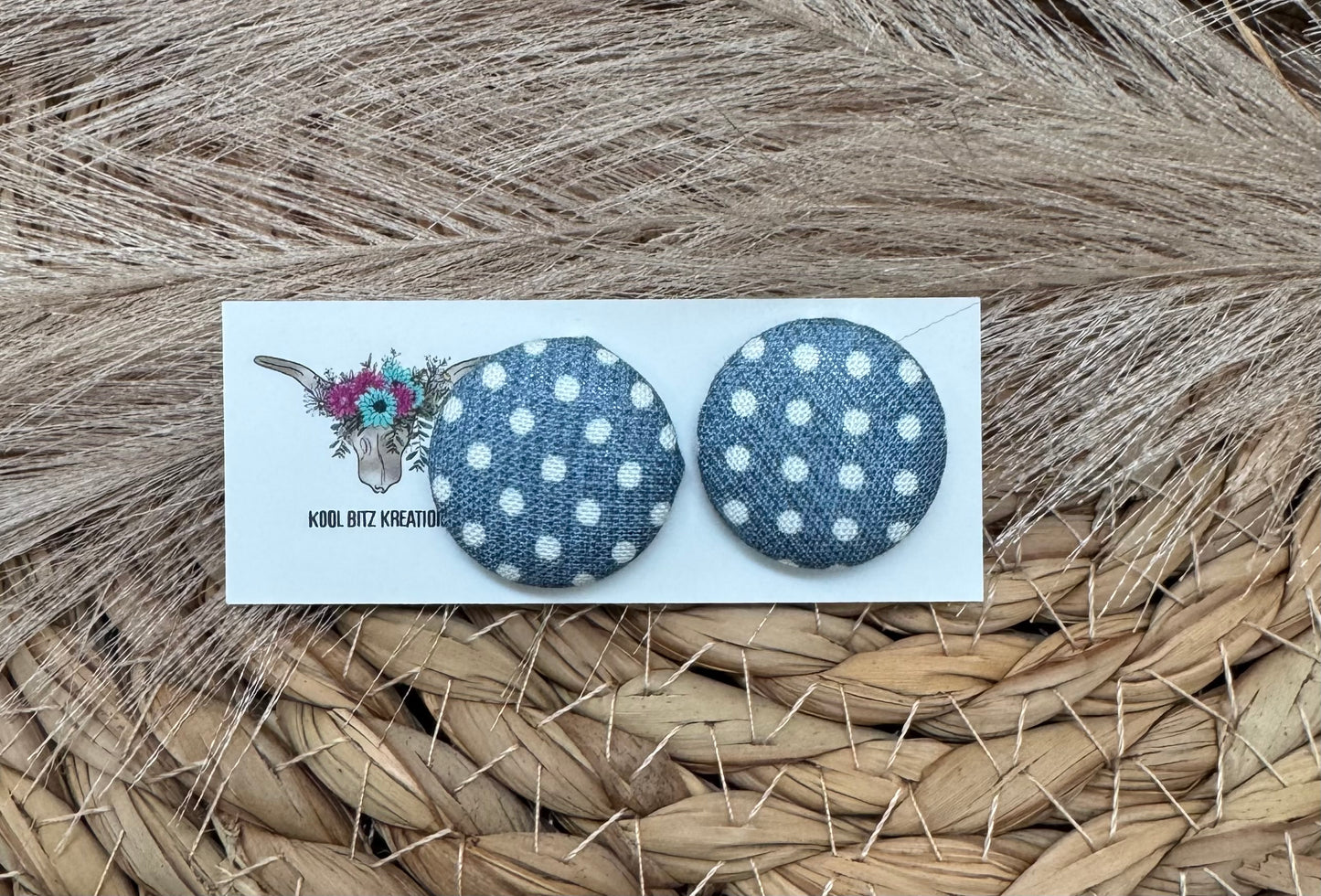 23mm Fabric Button Stud