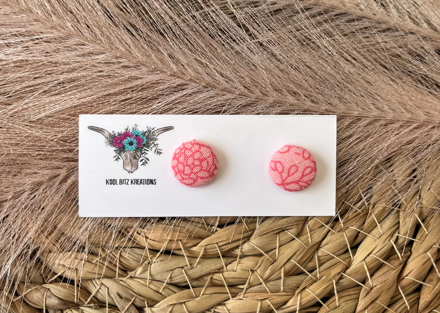 12mm Fabric Button Stud