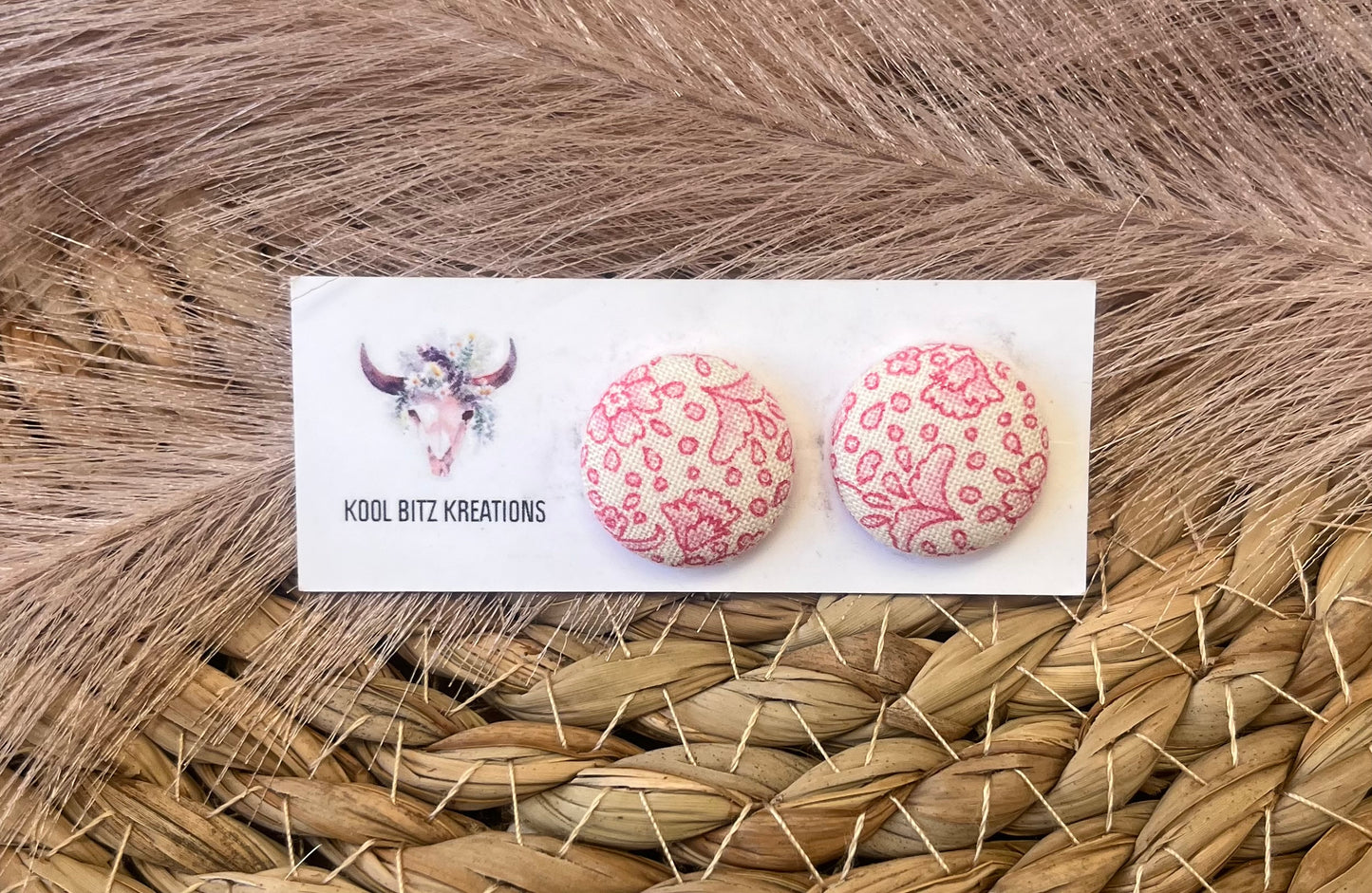 19mm Fabric Button Stud