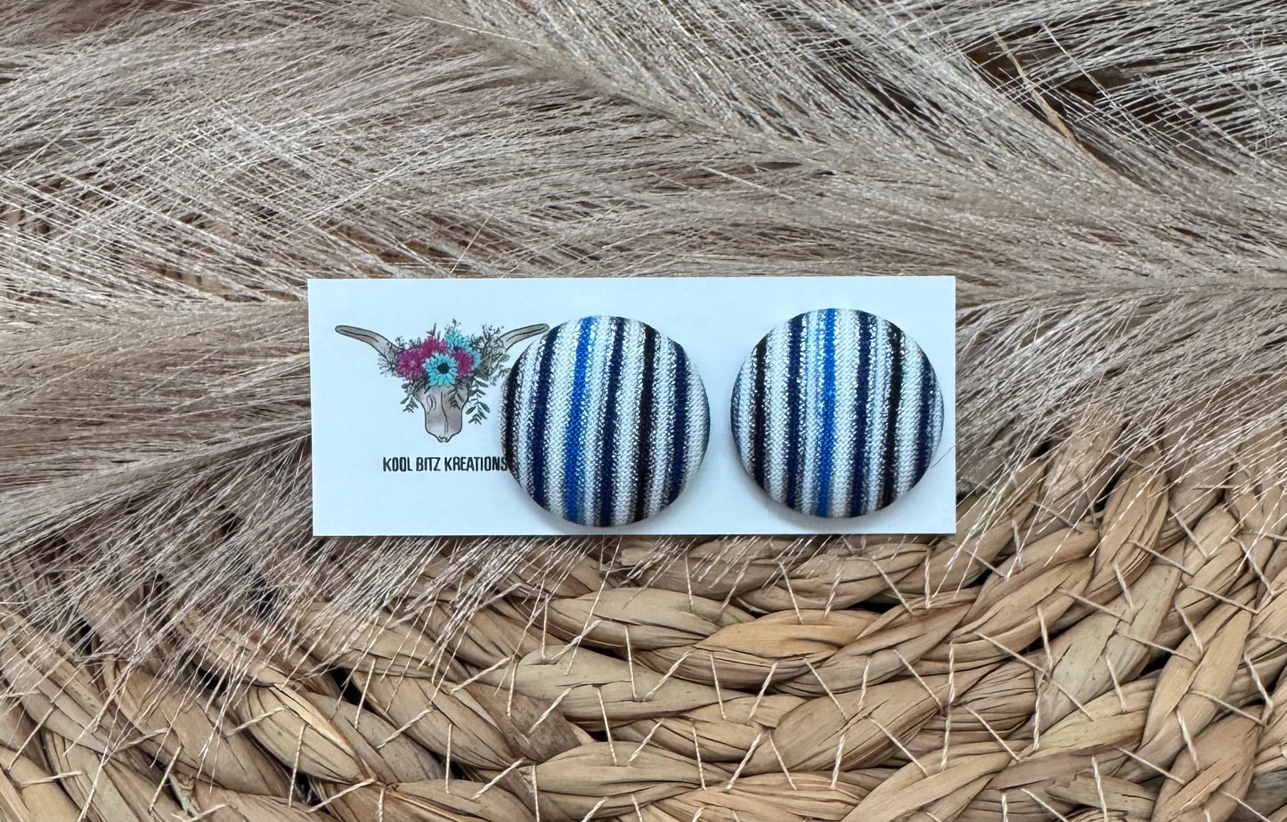 23mm Fabric Button Stud