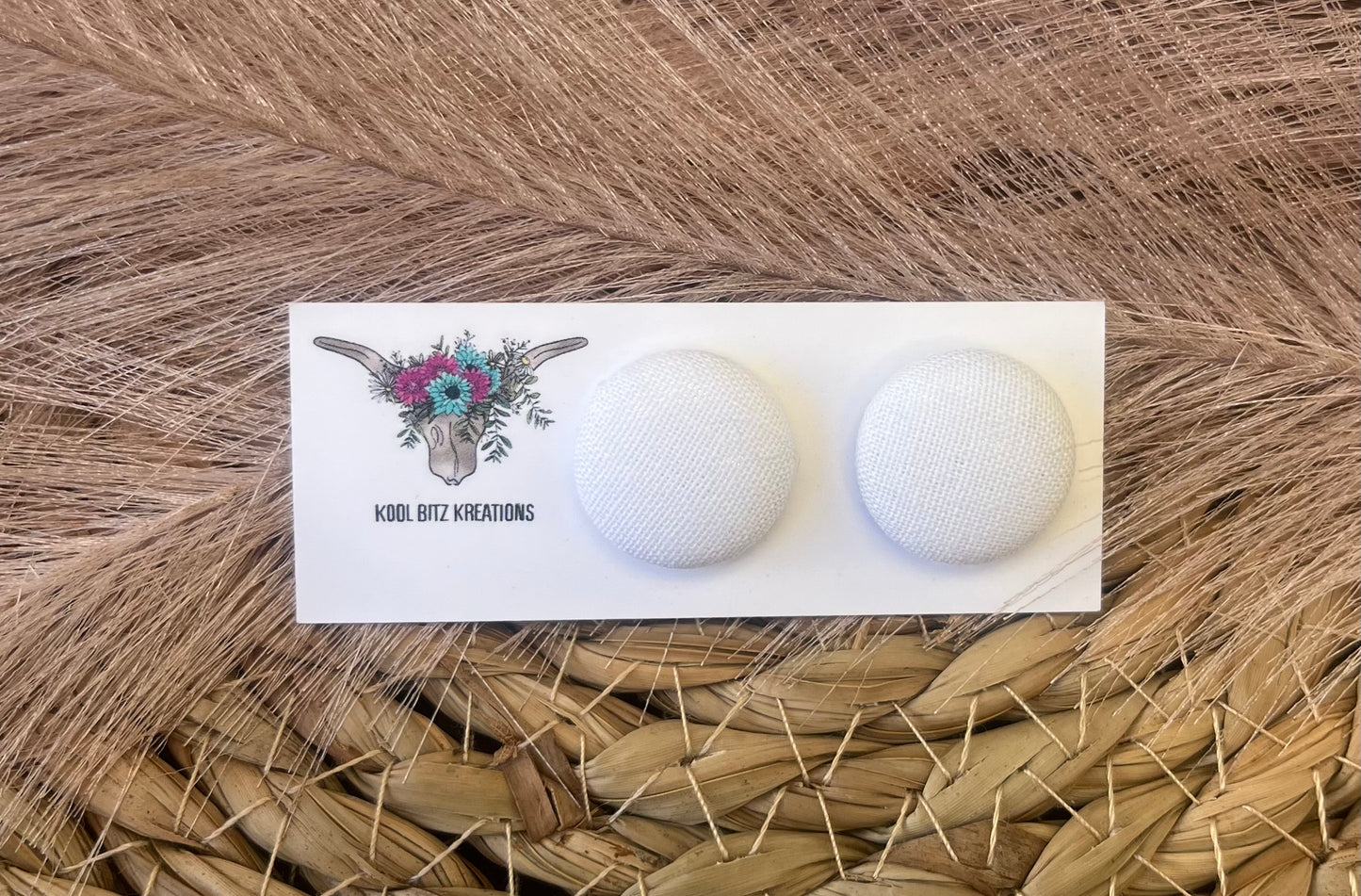 19mm Fabric Button Stud