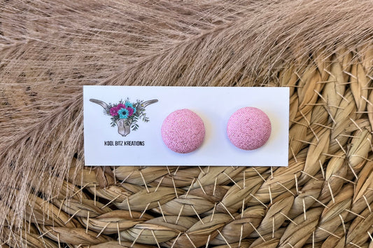 15mm Fabric Button Stud