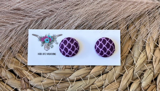 15mm Fabric Button Stud