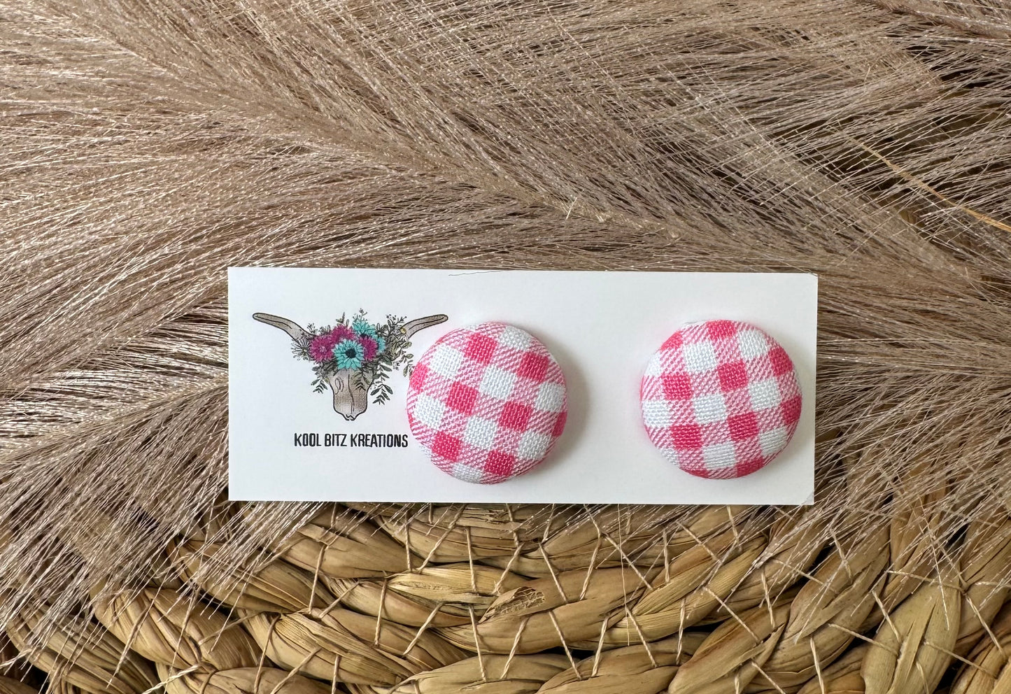 19mm Fabric Button Stud
