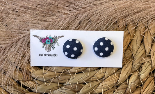 15mm Fabric Button Stud