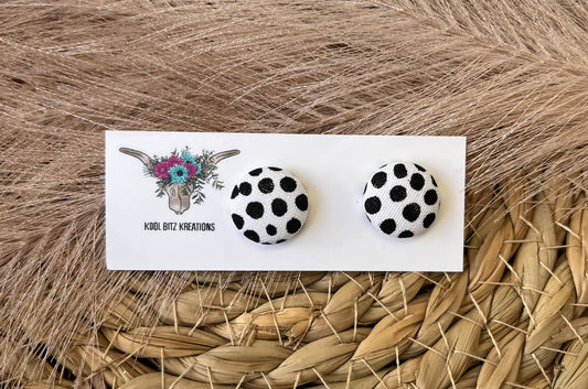 15mm Fabric Button Stud
