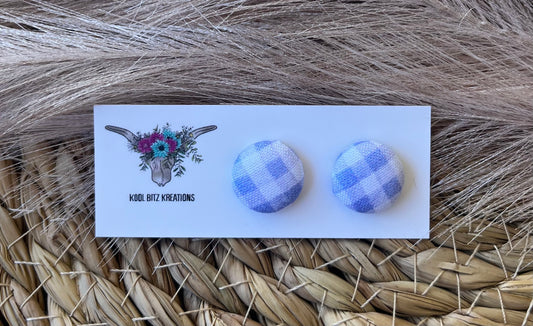 15mm Fabric Button Stud