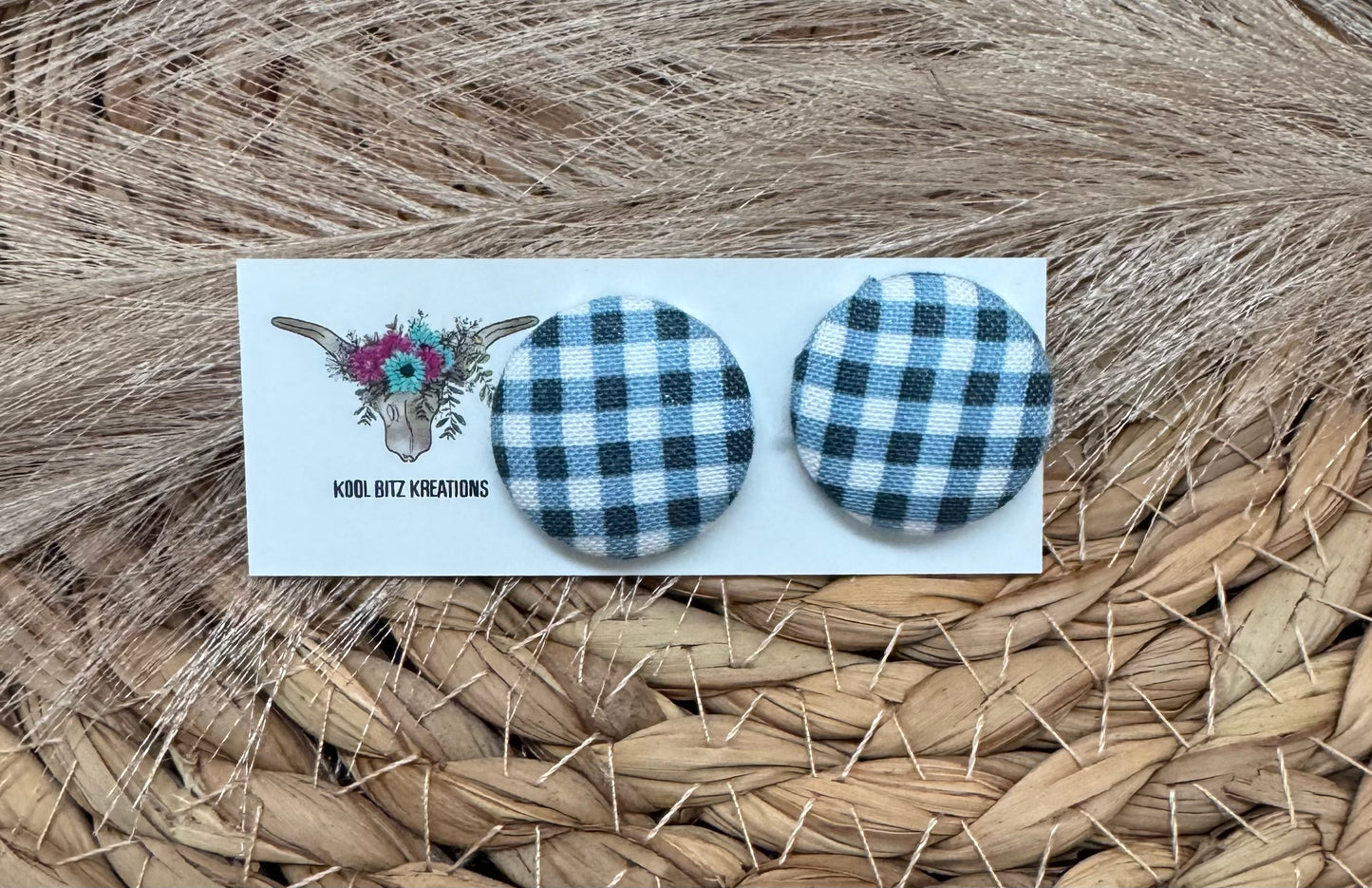 23mm Fabric Button Stud