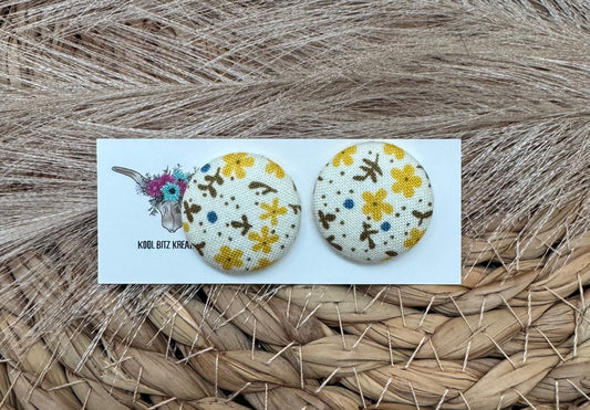 23mm Fabric Button Stud