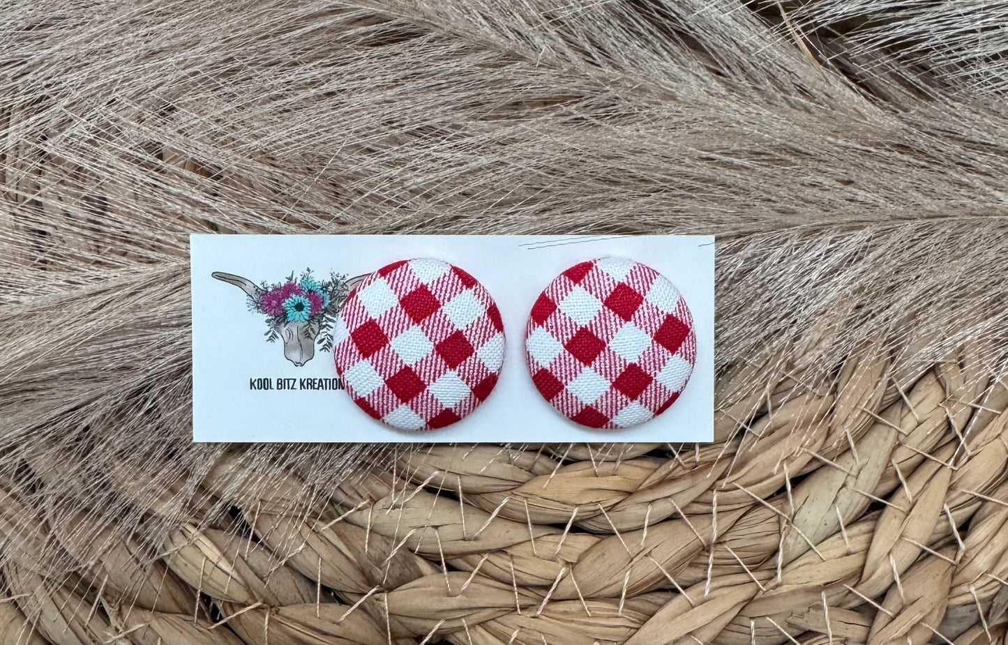 23mm Fabric Button Stud
