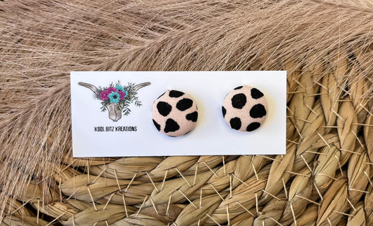 15mm Fabric Button Stud
